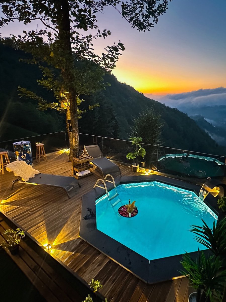 Zirve Pool Suit özel havuz alanı