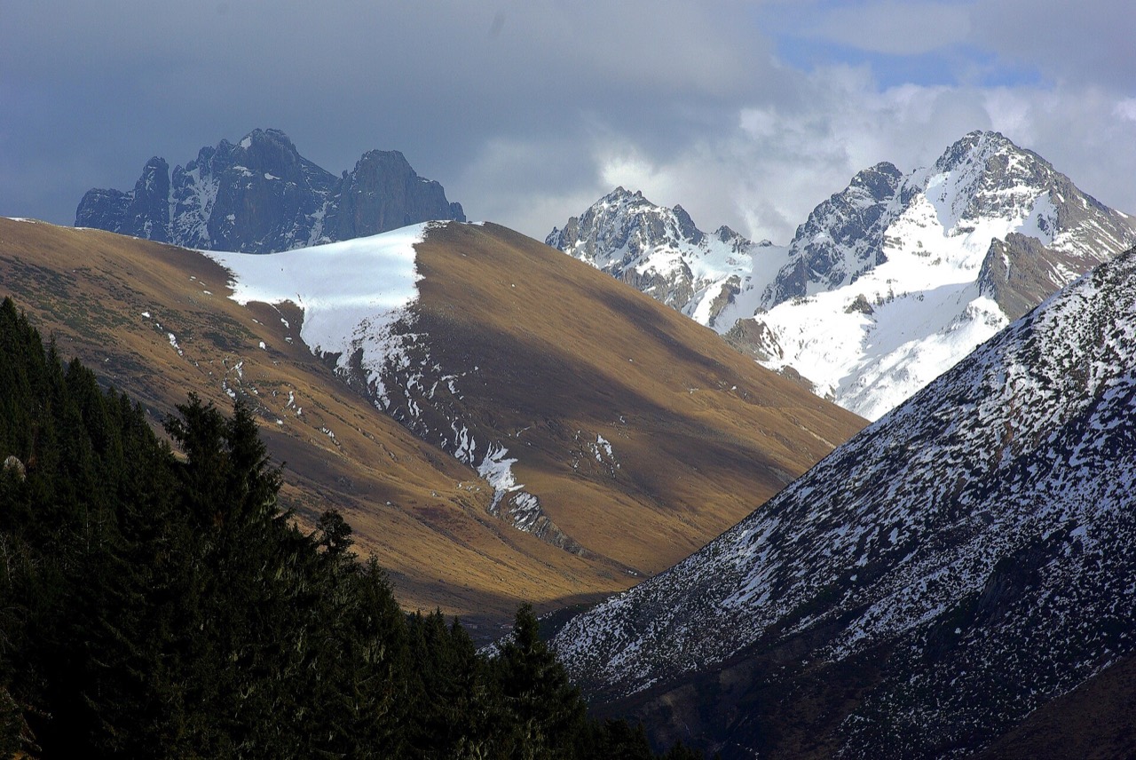 Huser Yaylası'nın dağ ve yayla manzarası